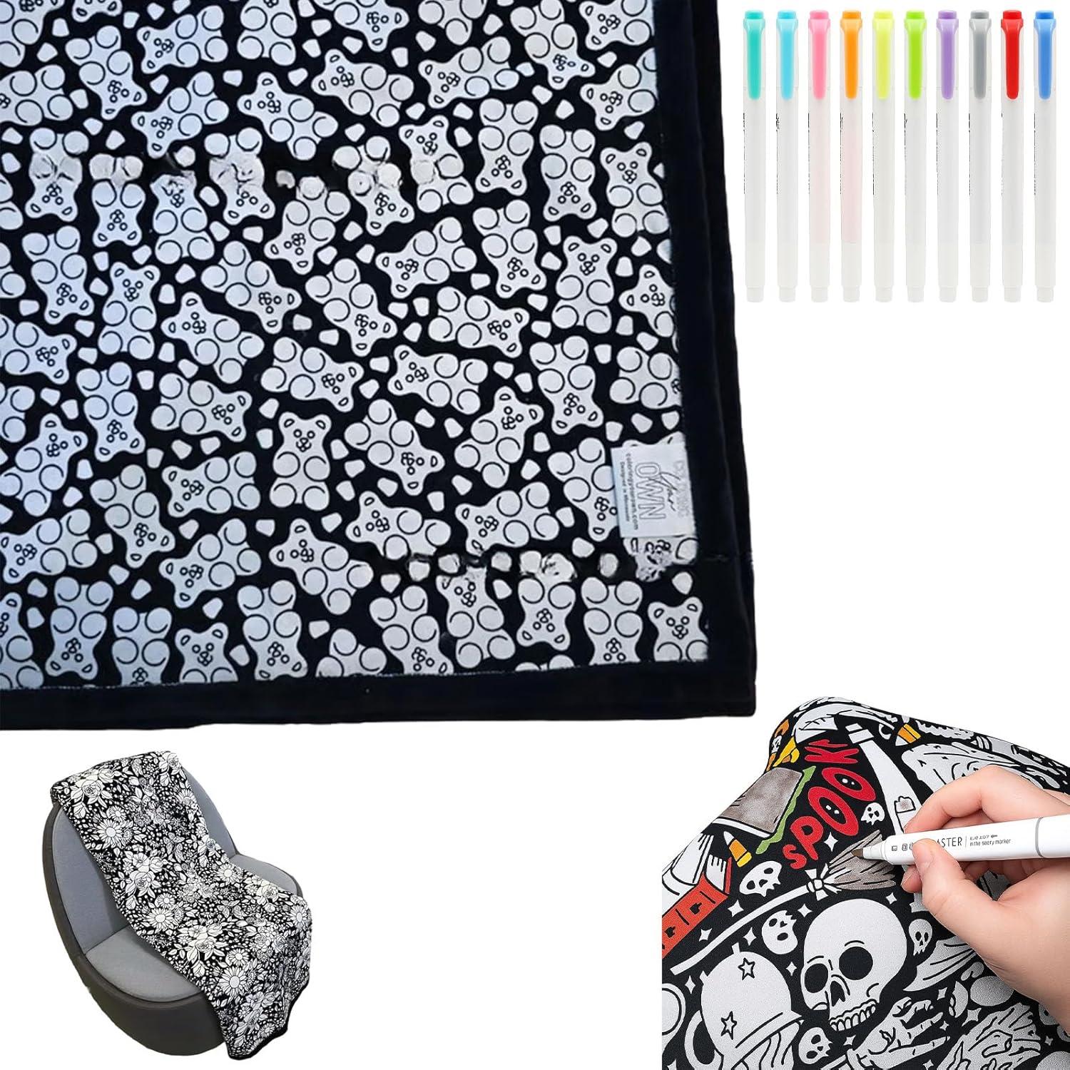Color Your Own Cozy Blanket